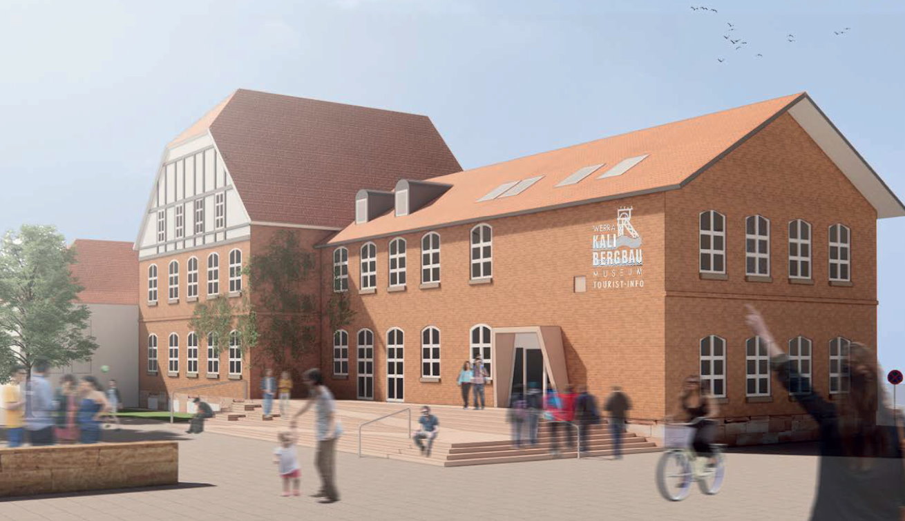 Visualisierung Ansicht Werra-Kalibergbau-Museum Visualisierung Ansicht Werra-Kalibergbau-Museum